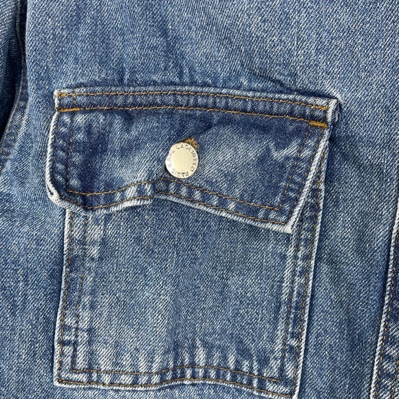 Karl Lagerfeld Jean Jacket Small Women’s - Picture 6 of 7